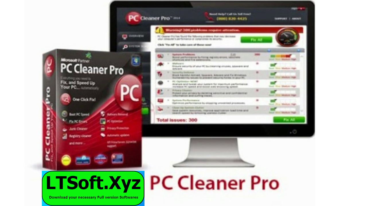 download the new version for windows PC Cleaner Pro 9.5.0.0