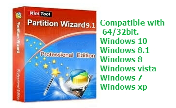 Minitool Partition Wizard Professional 9 1 With Genuine Serial Key