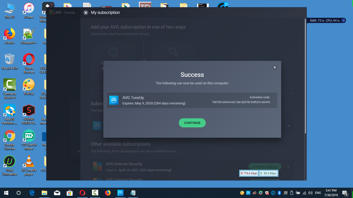 avg pc tuneup offline installer