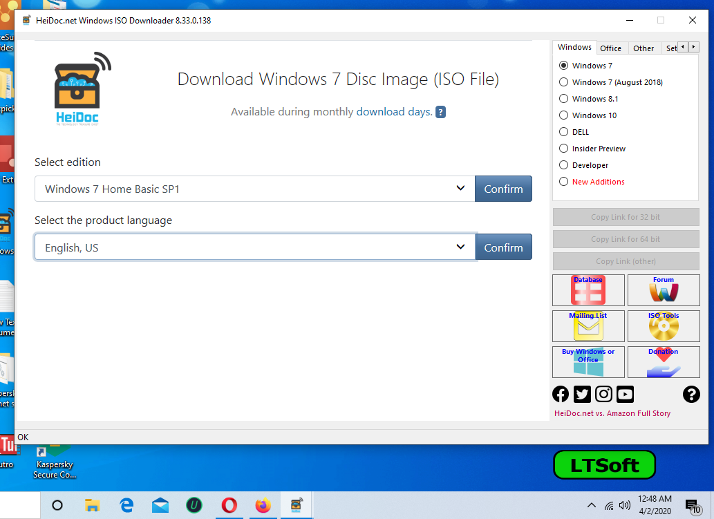 microsoft windows 10 iso download tool